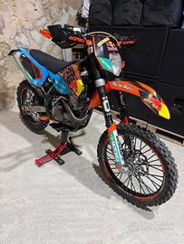 ktm exc 450 targata fine 2007 con 382 ore da nuova