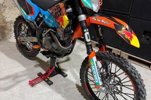 ktm exc 450 targata fine 2007 con 382 ore da nuova