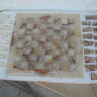 Scacchiera in marmo-onice