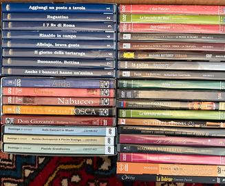 Collezione 35 dvd opere lirica musical