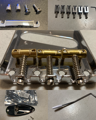 Componenti vari per chitarra elettrica con omaggio