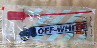 portachiavi off white keychain 