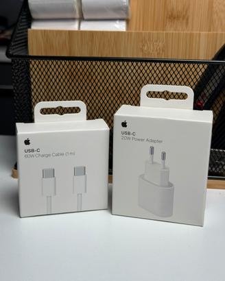 Apple Alimentatore USB-C 20W + Cavo USB-C 60W