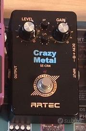 Pedale Artec Crazy Metal - distorsore