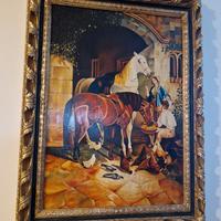 quadro a olio su tela