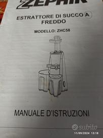  estrattore di succo a freddo