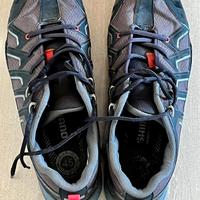 Scarpa Salomon originale con attacchi per pedali