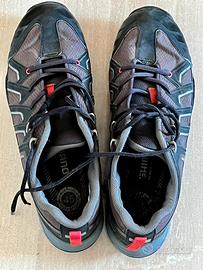 Scarpa Salomon originale con attacchi per pedali