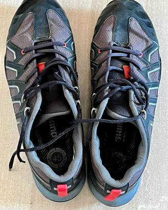 Scarpa Salomon originale con attacchi per pedali