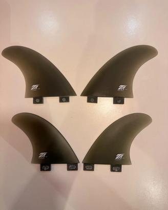TRUE AMES QUAD PINNE FCS SURF MIDLENGHT, KITE, SUP