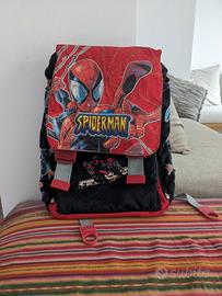 Cartella scuola spiderman