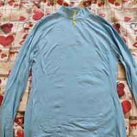 T-shirt cosplay costume Capitan Harlock azzurra