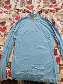 T-shirt cosplay costume Capitan Harlock azzurra