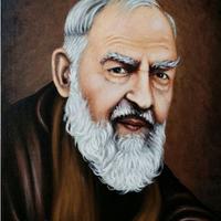 Dipinto "Padre Pio da Pietralcina 1"