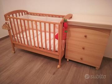 Lettino e fasciatoio Mibb completo