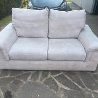 Divano potrone sofà grigio tortora