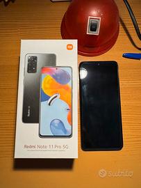 Redmi note 11 pro 5g 6GB+128GB con scatola cover