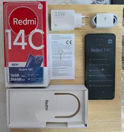Smartphone "Xiaomi Redmi 14C 256GB Nuovo" Black
