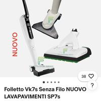 Aspirapolvere e lavapavimento Folletto nuova