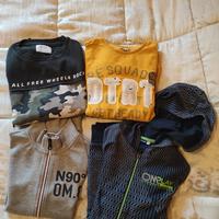 Lotto 4 felpe ragazzo 13-14 anni