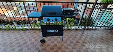 Barbecue a gas