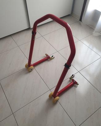 Cavalletto alza moto posteriore
