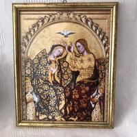 QUADRO SACRO - INCORONAZIONE DELLA MADONNA 