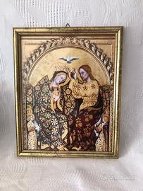 QUADRO SACRO - INCORONAZIONE DELLA MADONNA 
