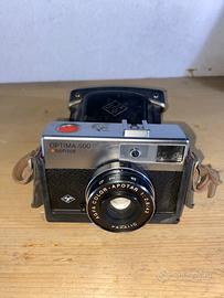 Fotocamera Analogica Vintage Optima 500 Custodia