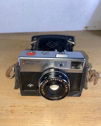 Fotocamera Analogica Vintage Optima 500 Custodia