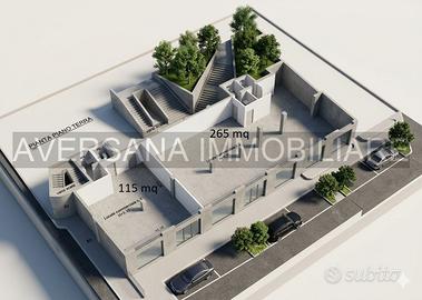 Locale commerciale nuova costruz 380 mq 7 vetrine