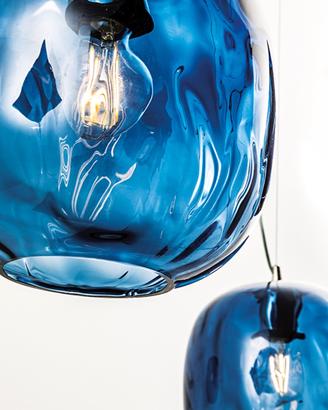 Lampade a sospensione Rossini OBAN blu