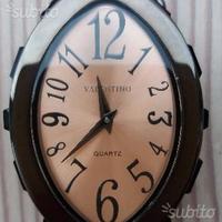 Orologio Valentino ovale PVD quarzo - MAI USATO