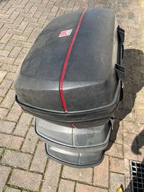 Set 3 valige GIVI 36 litri nere