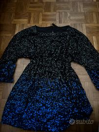 Vestito paillettes Disegual nuvo