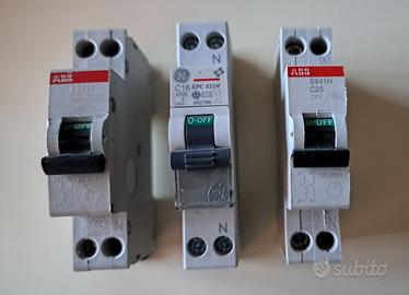 Magnetotermico Interruttore C25 C16 C10