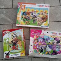 Set Puzzle 3pz - 44 Gatti - Disney - Bing