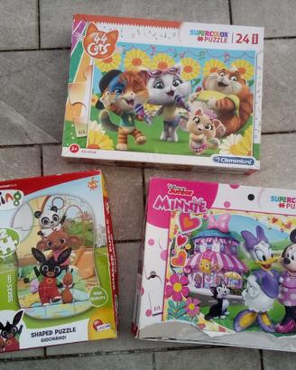 Set Puzzle 3pz - 44 Gatti - Disney - Bing