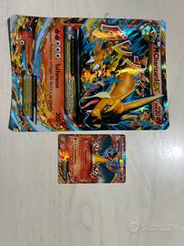 Set mega Charizard EX JUMBO