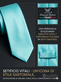 Cravatta VITALI Sartoriale Italiano - 100% Seta