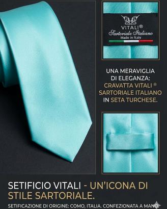 Cravatta VITALI Sartoriale Italiano - 100% Seta