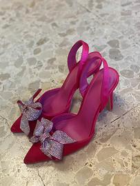 Scarpe con tacco, numero 40, Colore fucsia