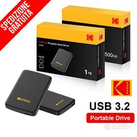 HARD DISK ESTERNO PORTATILE 1 TB KODAK P150/P160