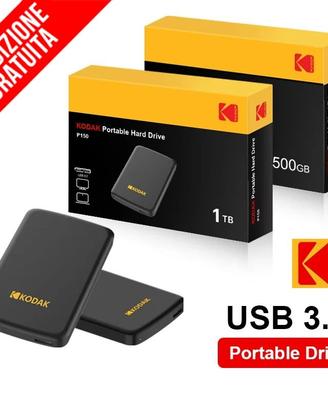 HARD DISK ESTERNO PORTATILE 1 TB KODAK P150/P160
