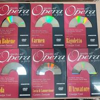 6 Cofanetti Invito all'Opera in DVD De Agostini