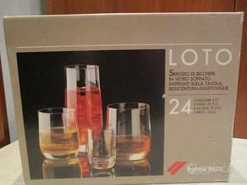 Loto di 24 Bicchieri Vintage - BORMIOLI ROCCO