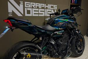 Scarico completo Arrow Thunder per Yamaha MT-07.