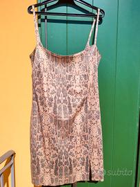 Abito pitonato elasticizzato 