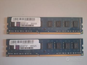 RAM DDR3 UNIDIMM 667MHz 4GB x 2 = 8GB KINGSTON