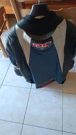 giubbotto moto in pelle 